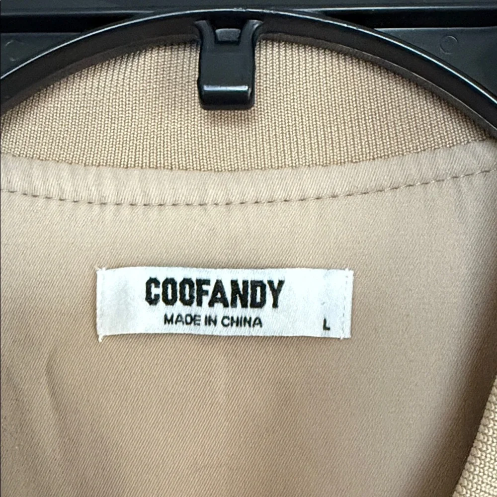 Coofandy stylish tan